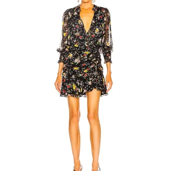 🔴SALE! VERONICA BEARD FLORAL DRESS  NWOT - Picture 5 of 9